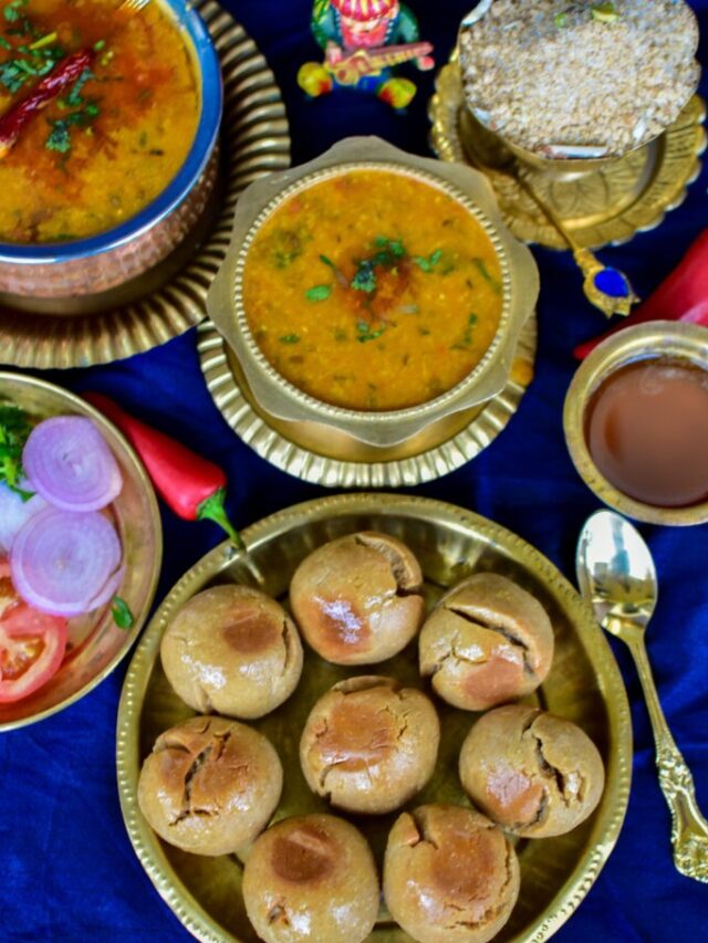 1. Dal baati churma