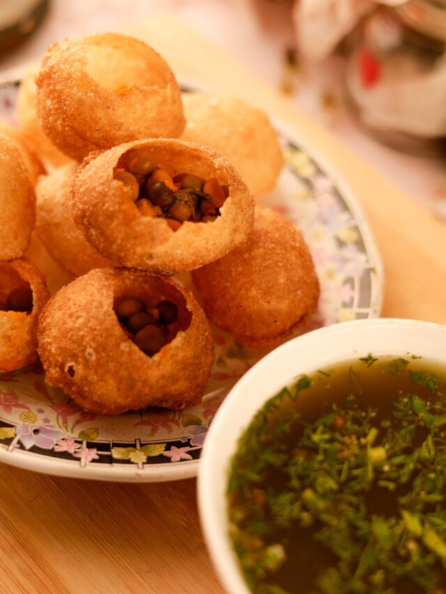 1. Paani Puri or Golgappe