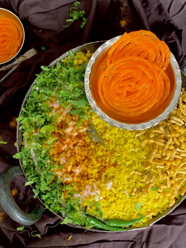 1. Poha Jalebi